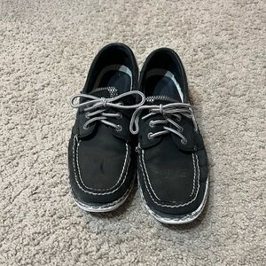 Sperry Black Boat Shoes
